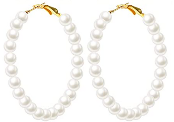 Pearl Hoops